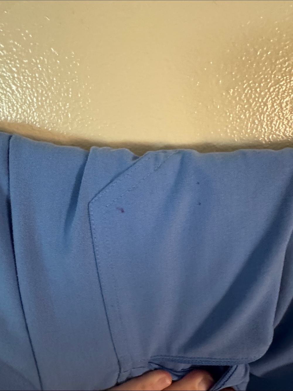 Figs Blue Medical Scrub Top and Pants - Picture 5 of 6